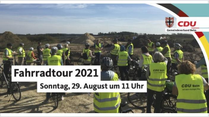 Sommer-Fahrradtour am 29.08.2021
